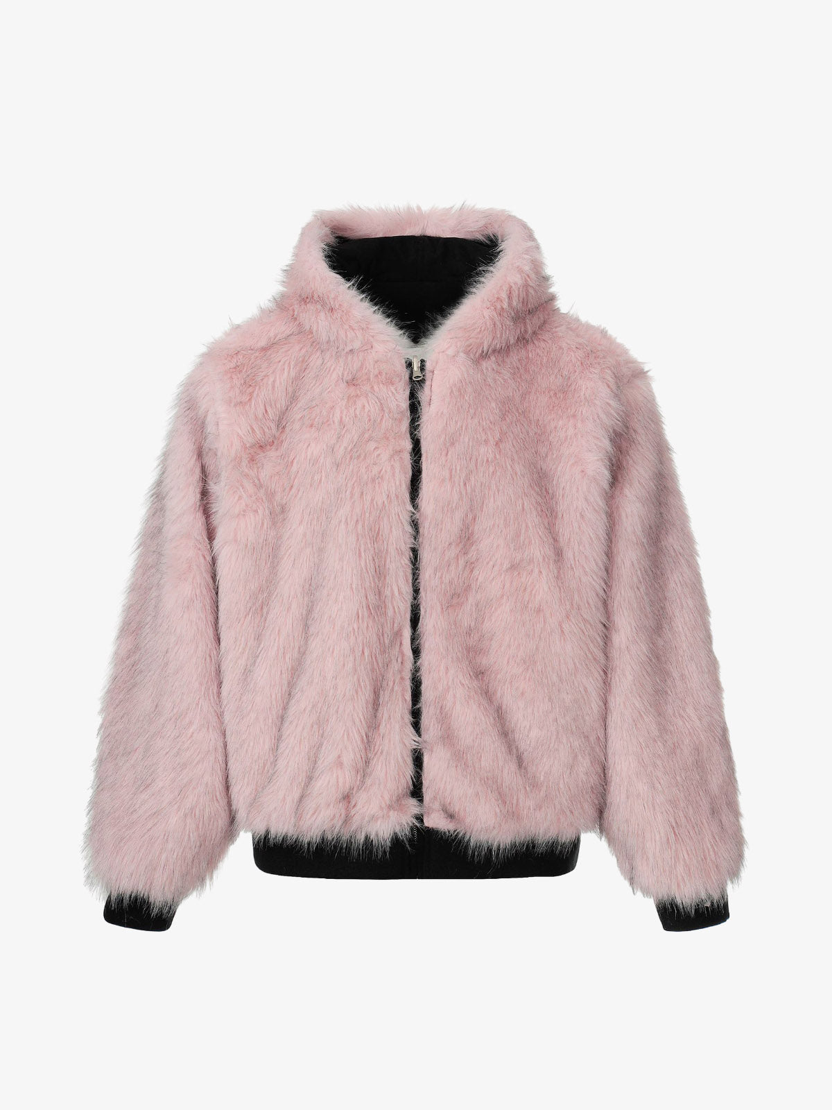 Street Fur Reversible Hooded Jacket