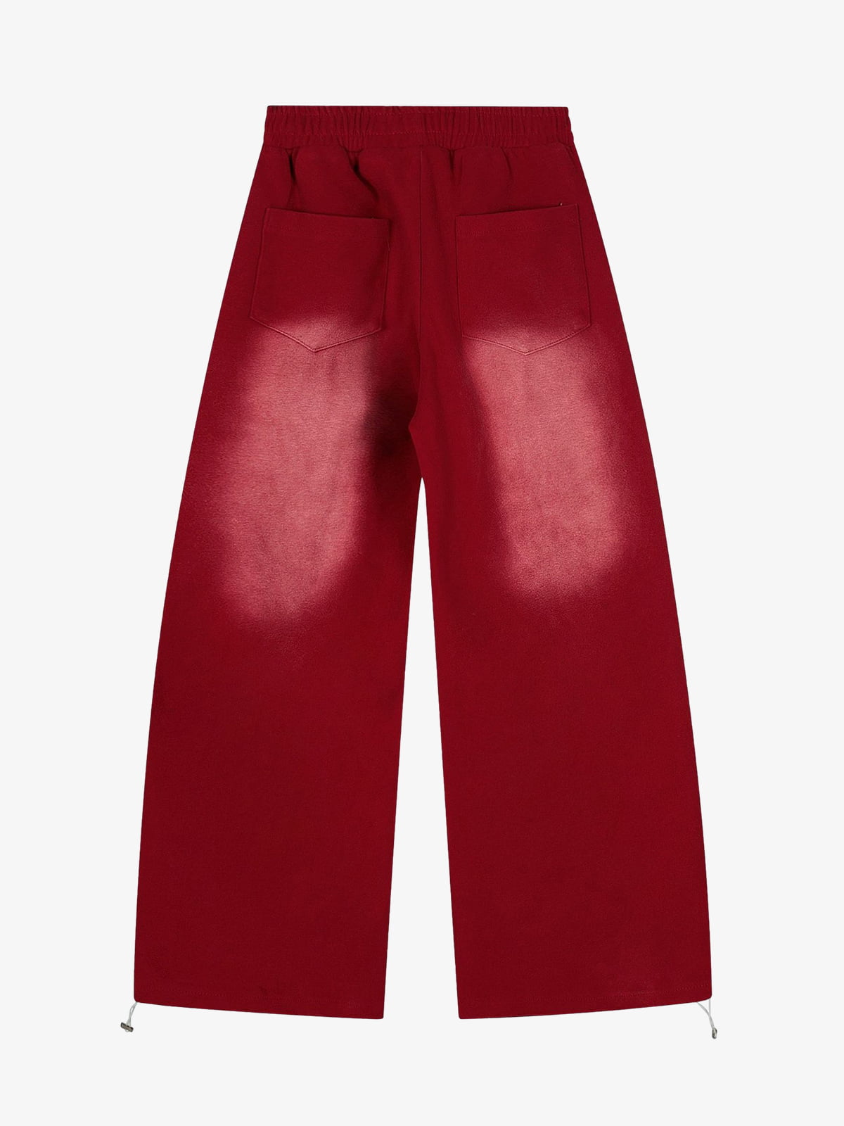 Retro Belted Paratrooper Wide-Leg Pants