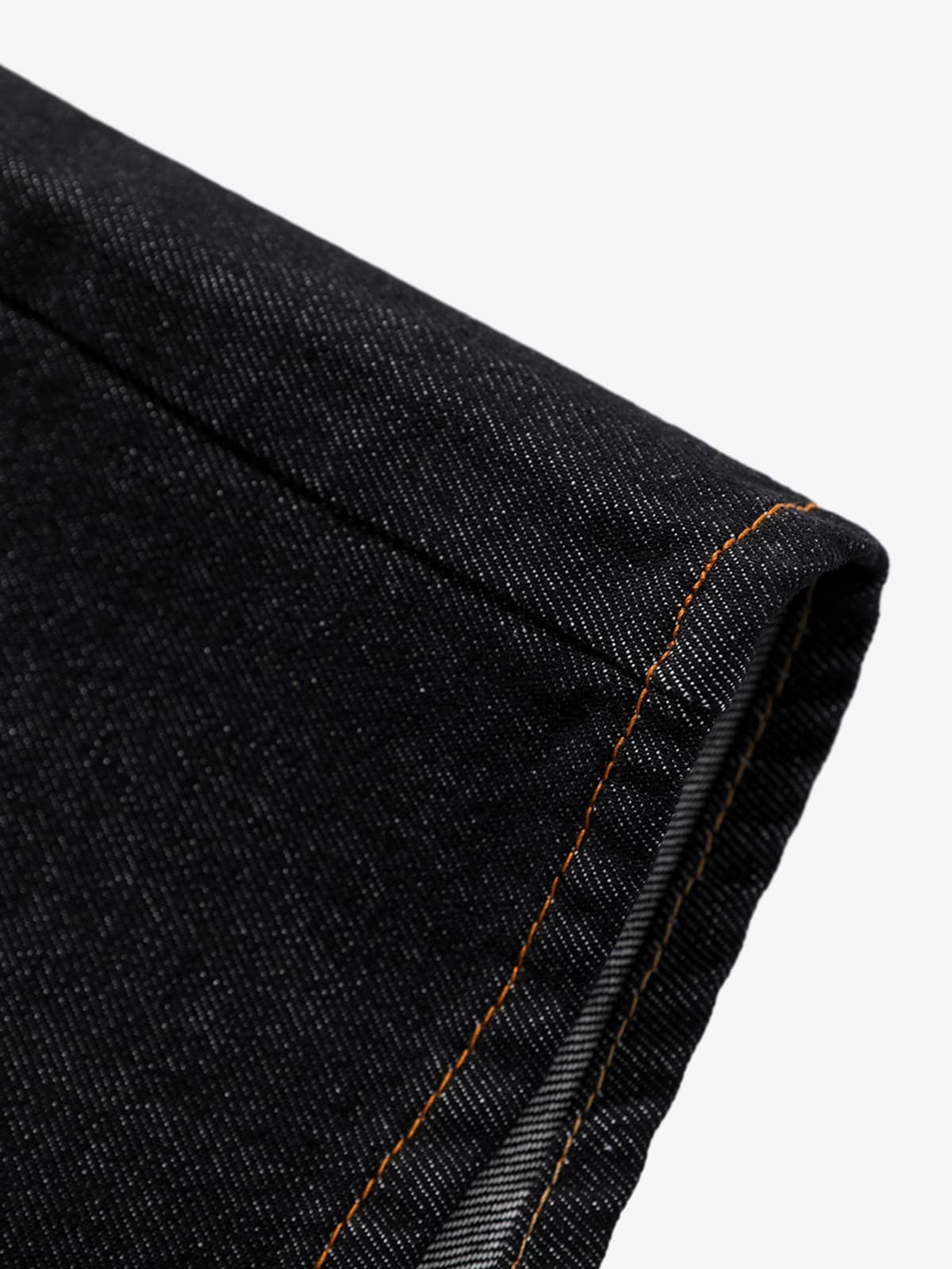 Vintage Irregular Cut Scimitar Embroidered Jeans