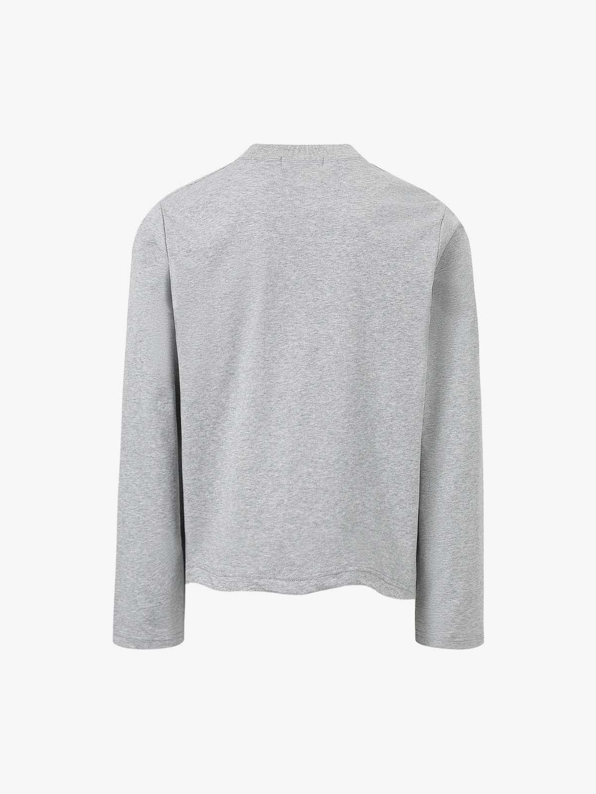 Dark Punk Print Long Sleeves T-Shirt