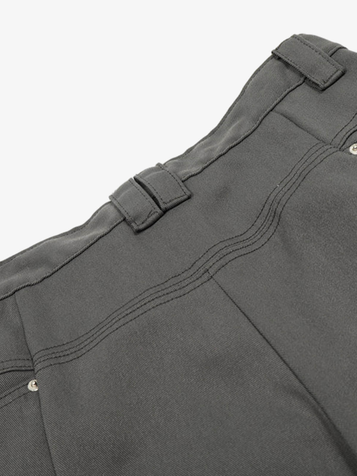 Pleated Deconstructed Tailored Pocket Casual Pants