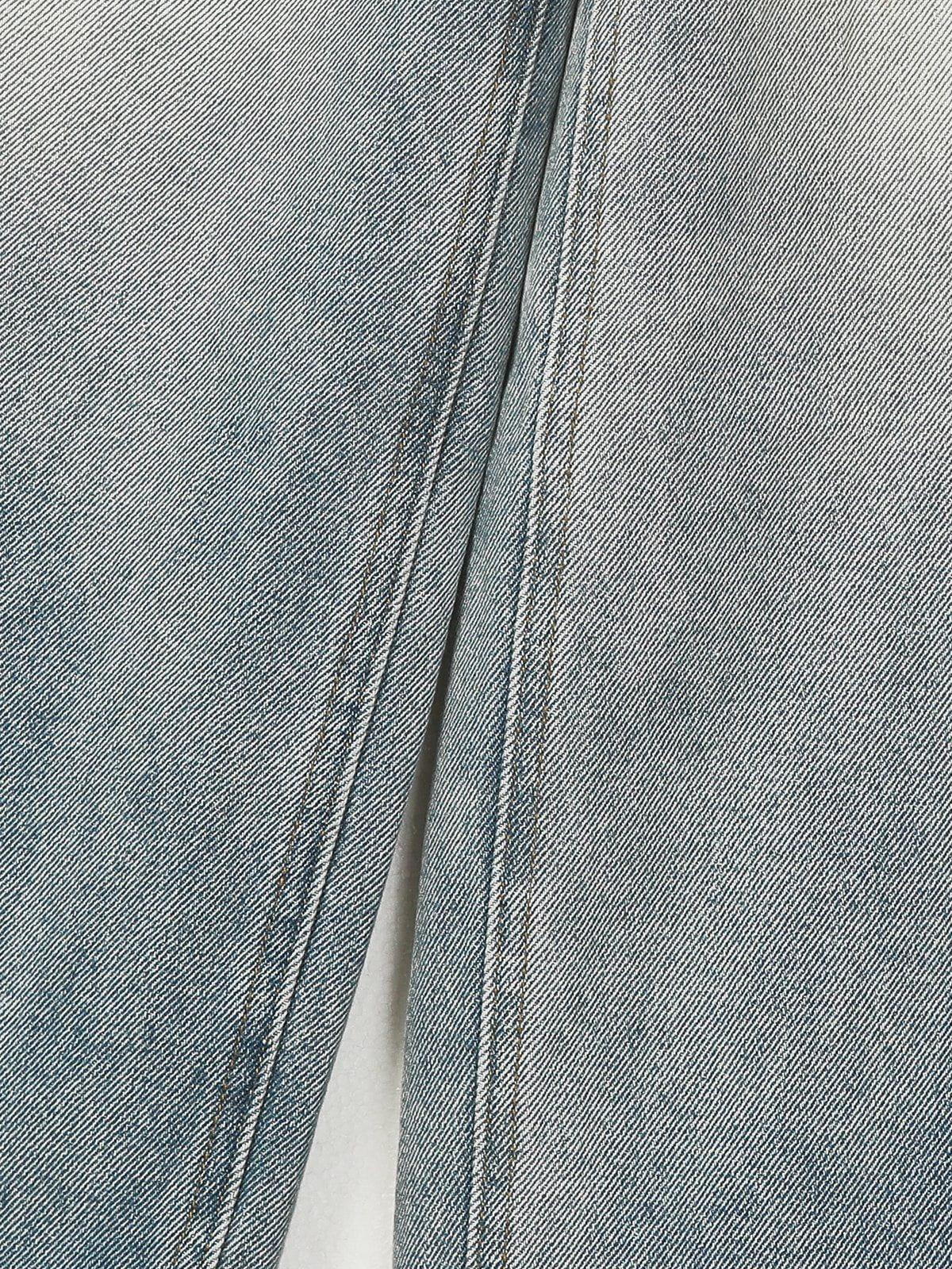 Chain Washed Graphic Jeans