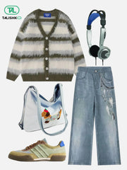 Chains Print Jeans