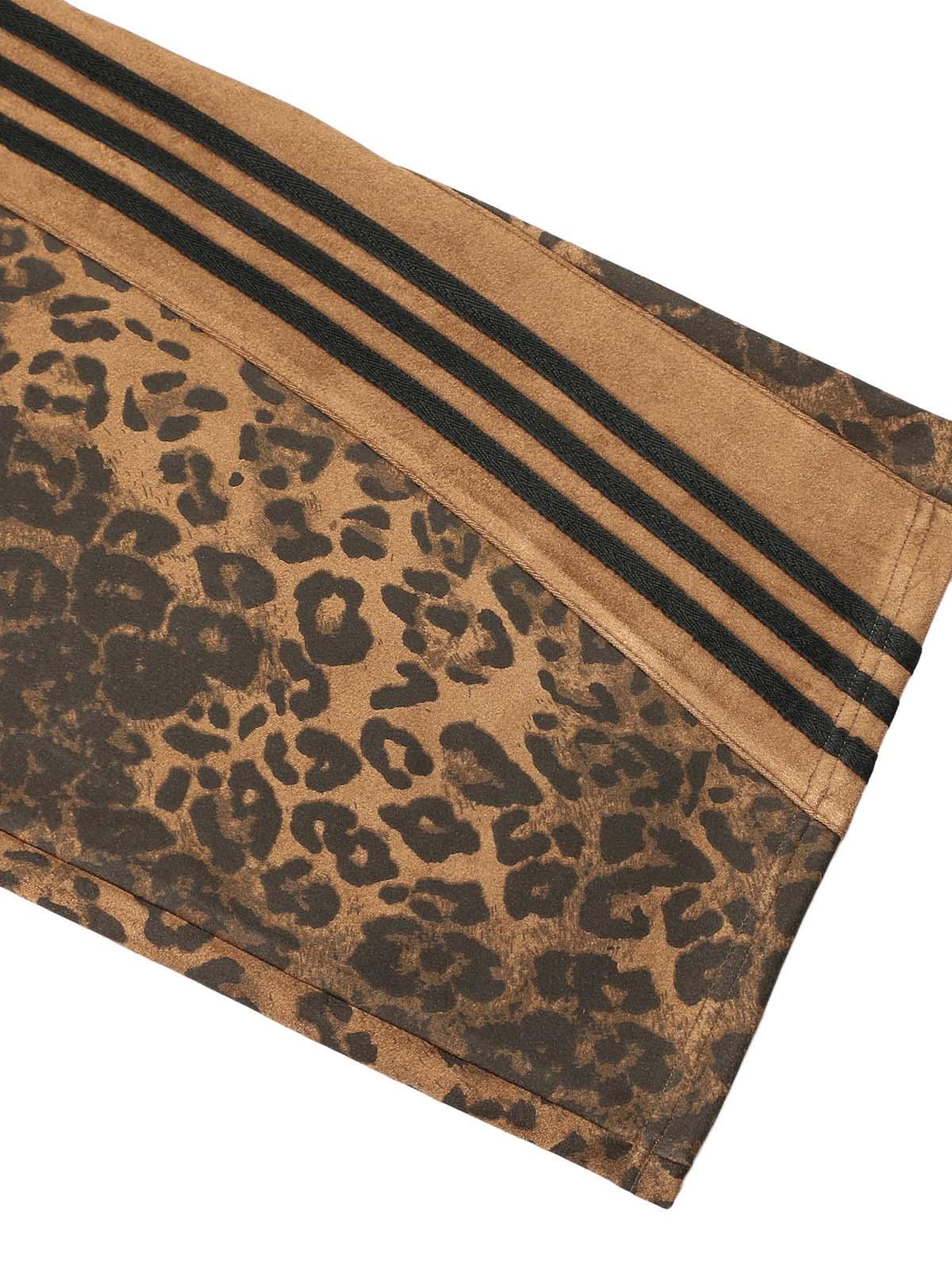 Cheetah Print Suede Pants