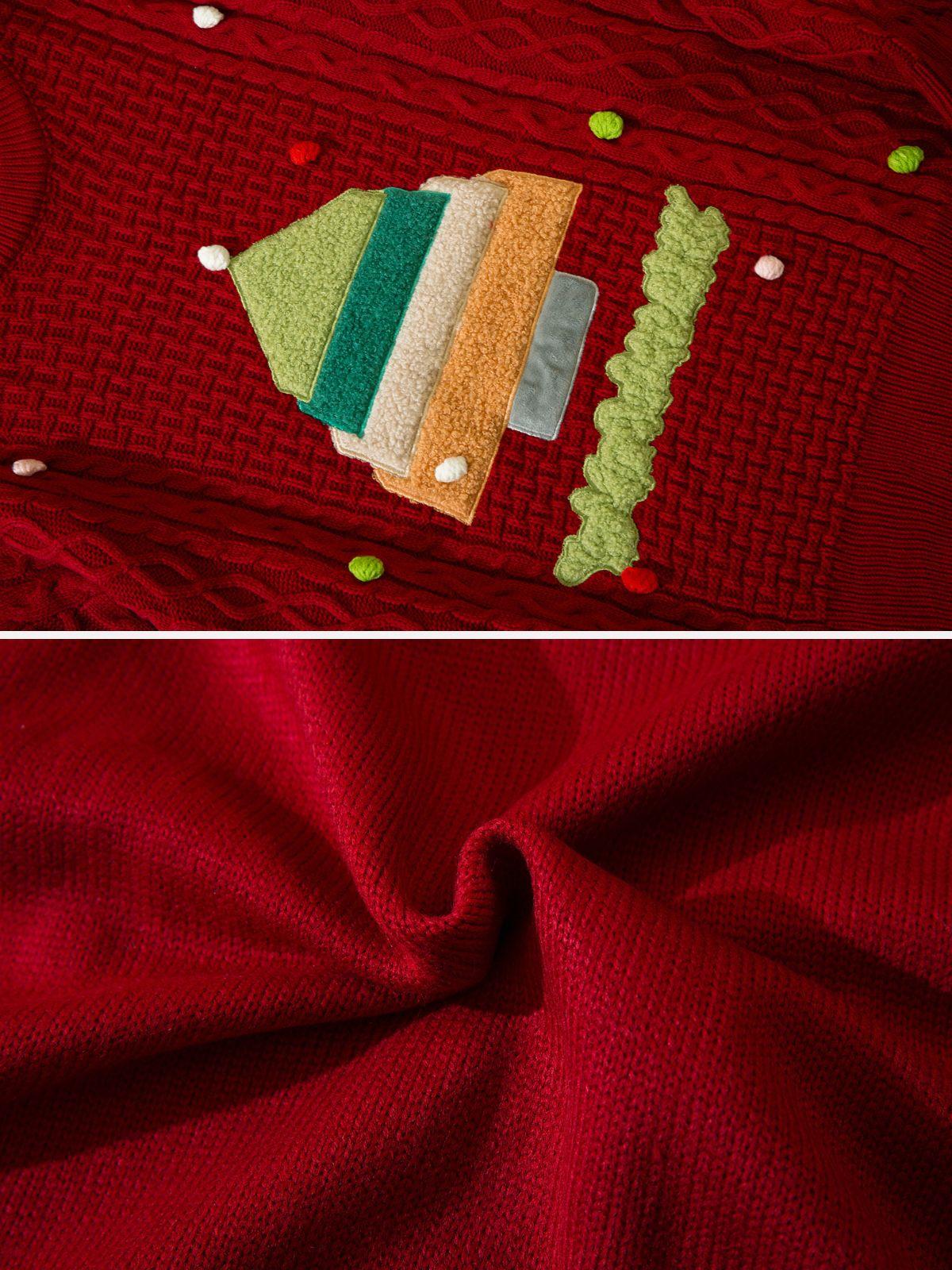 Christmas Tree Design Sweater