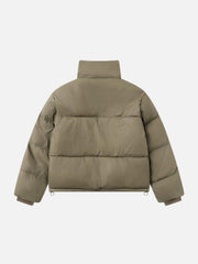 Classic Stand Collar Puffer Coat