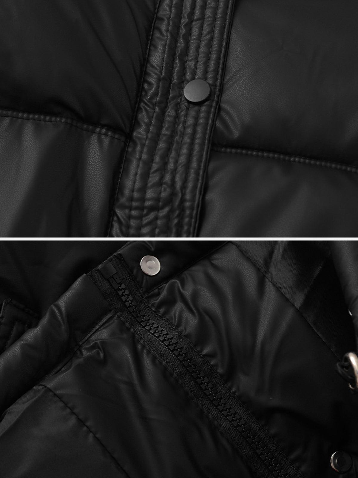 Classic Stand Collar Puffer Coat