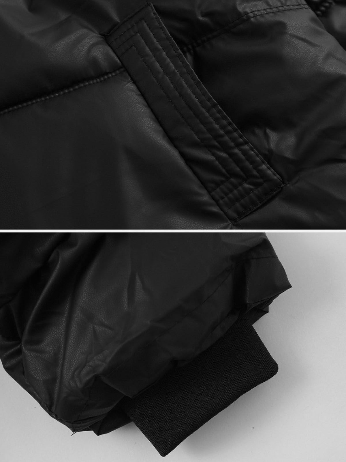 Classic Stand Collar Puffer Coat