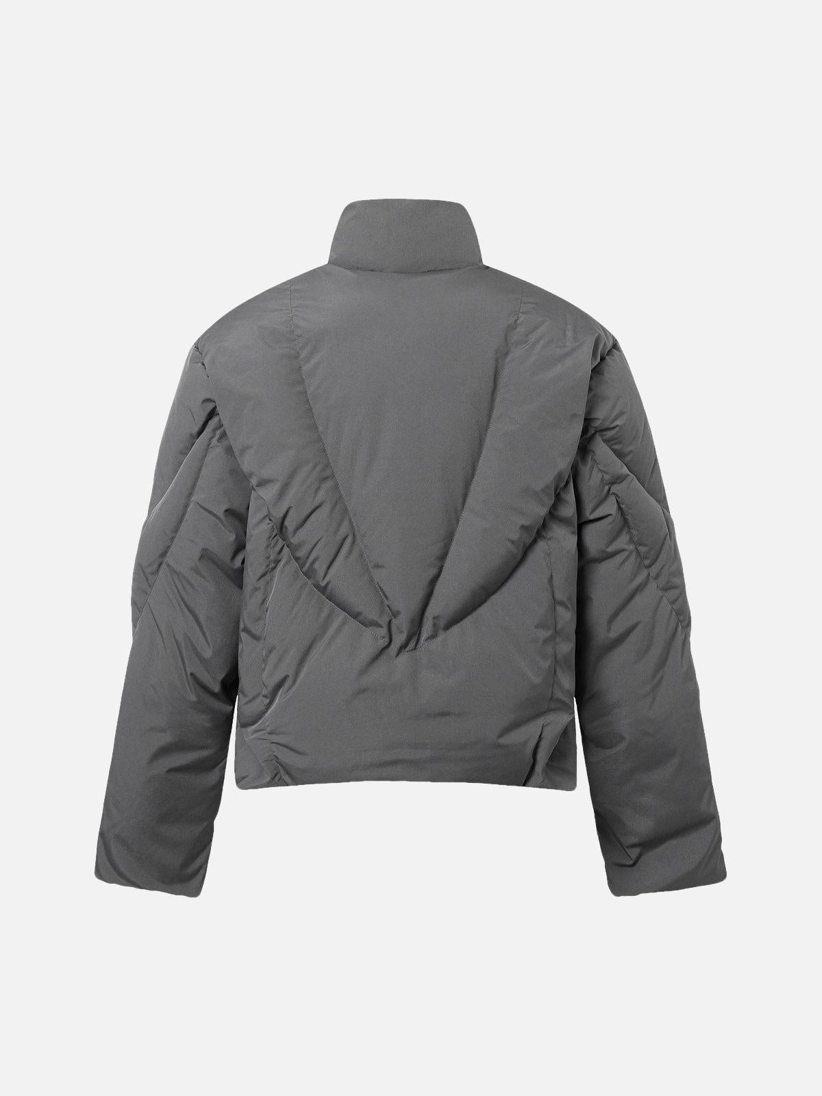 Classic Stand Collar Puffer Jacket