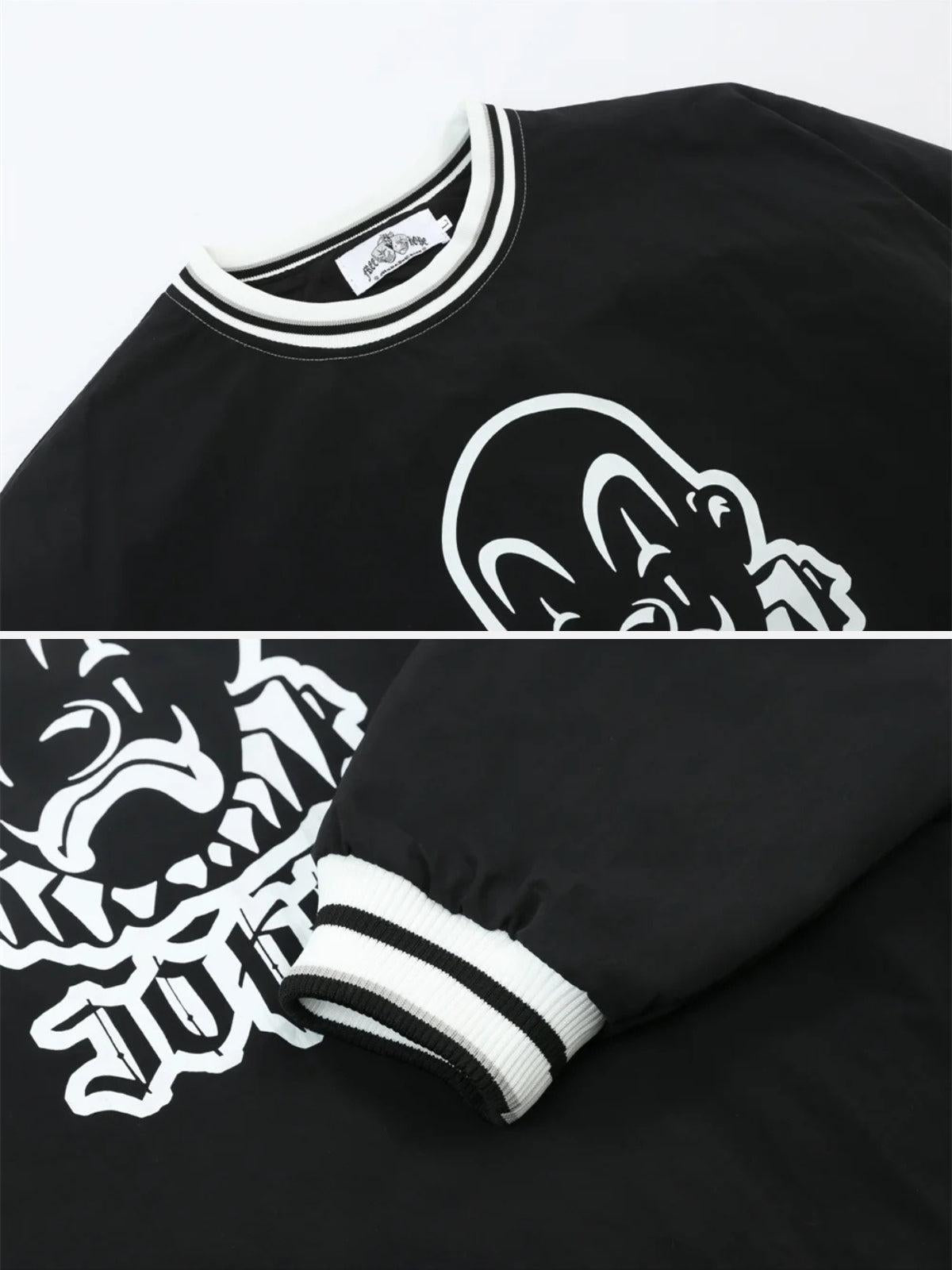 Clown Print Sweatshirt
