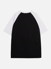 Color Blocking Deconstruct Star Tee