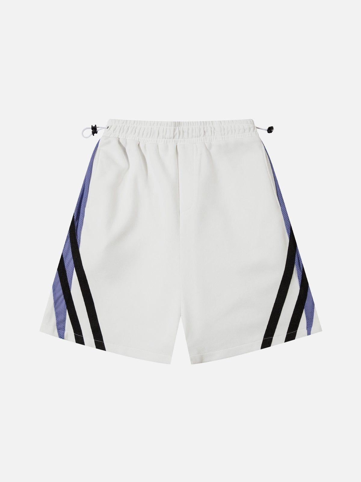 Colorblock Stripes Shorts
