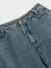 Colorful Star Loose Jeans