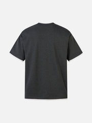 Contrast Color Stitching Faux Two-Piece T-Shirt