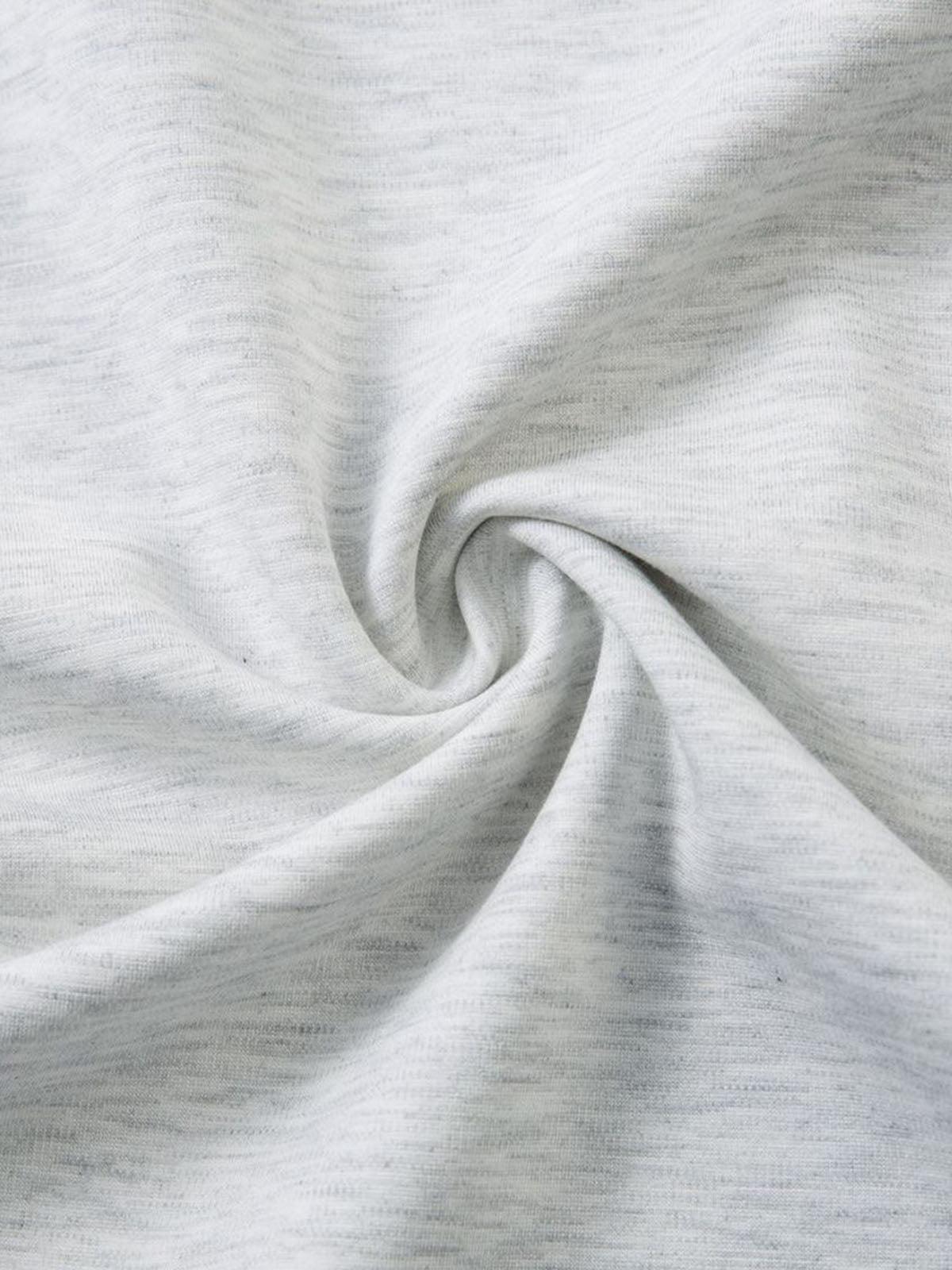 Contrast Color Stitching Faux Two-Piece T-Shirt