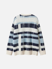 Contrast Striped Sweater