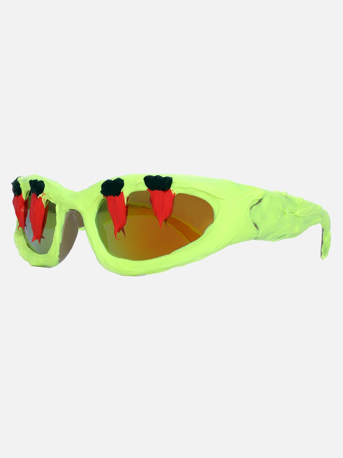 Fun Carrot-Embellished Sunglasses