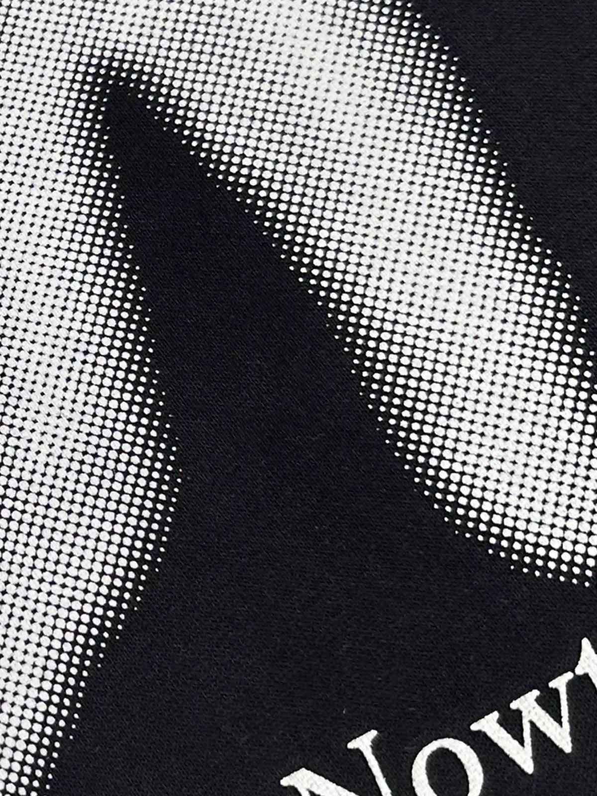 Creative Handshake Print Hoodie