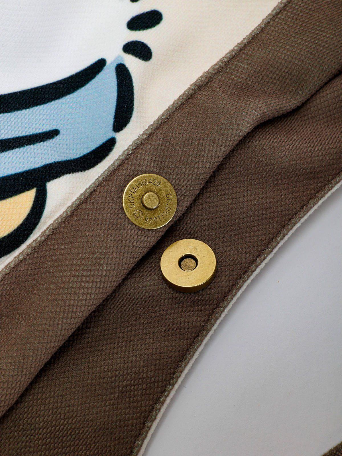 Creative Puppy Pattern Canvas Bag