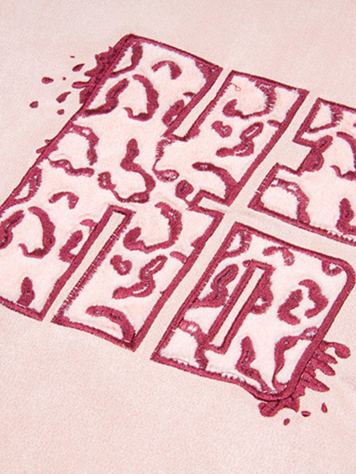 Cross and Wave Print T-Shirt