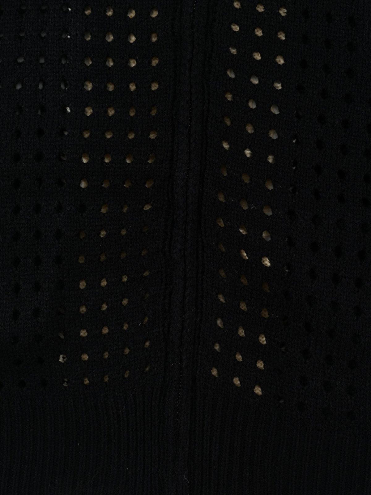 Cross Jacquard Full Zipper Hooded Jacket