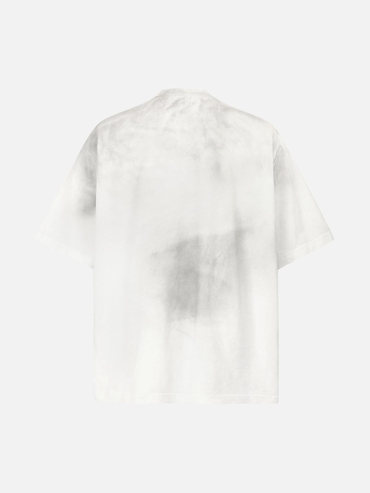 Cross Necklace Graphic T-Shirt