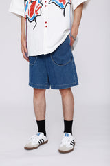 Curved Pockets Jorts