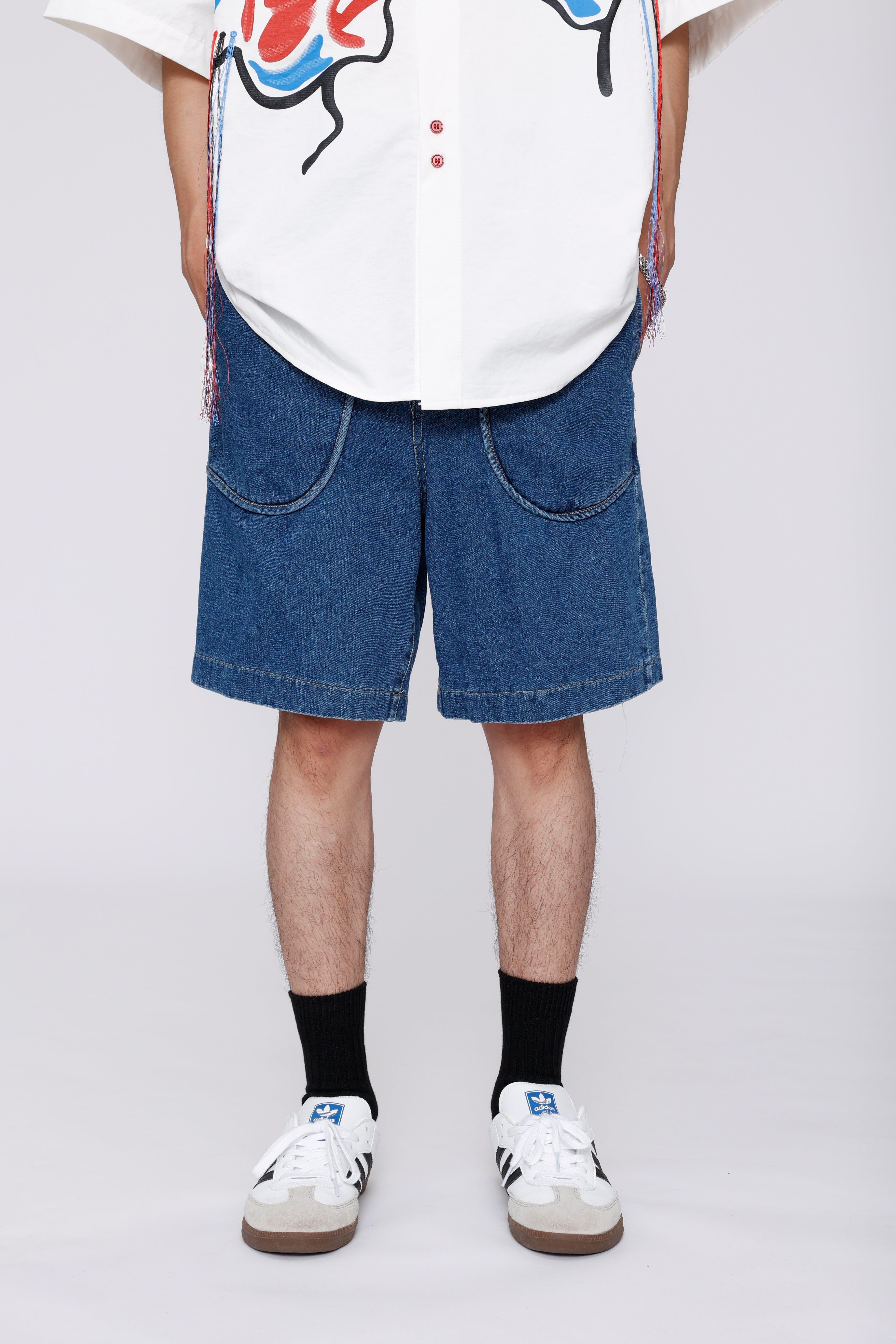 Curved Pockets Jorts