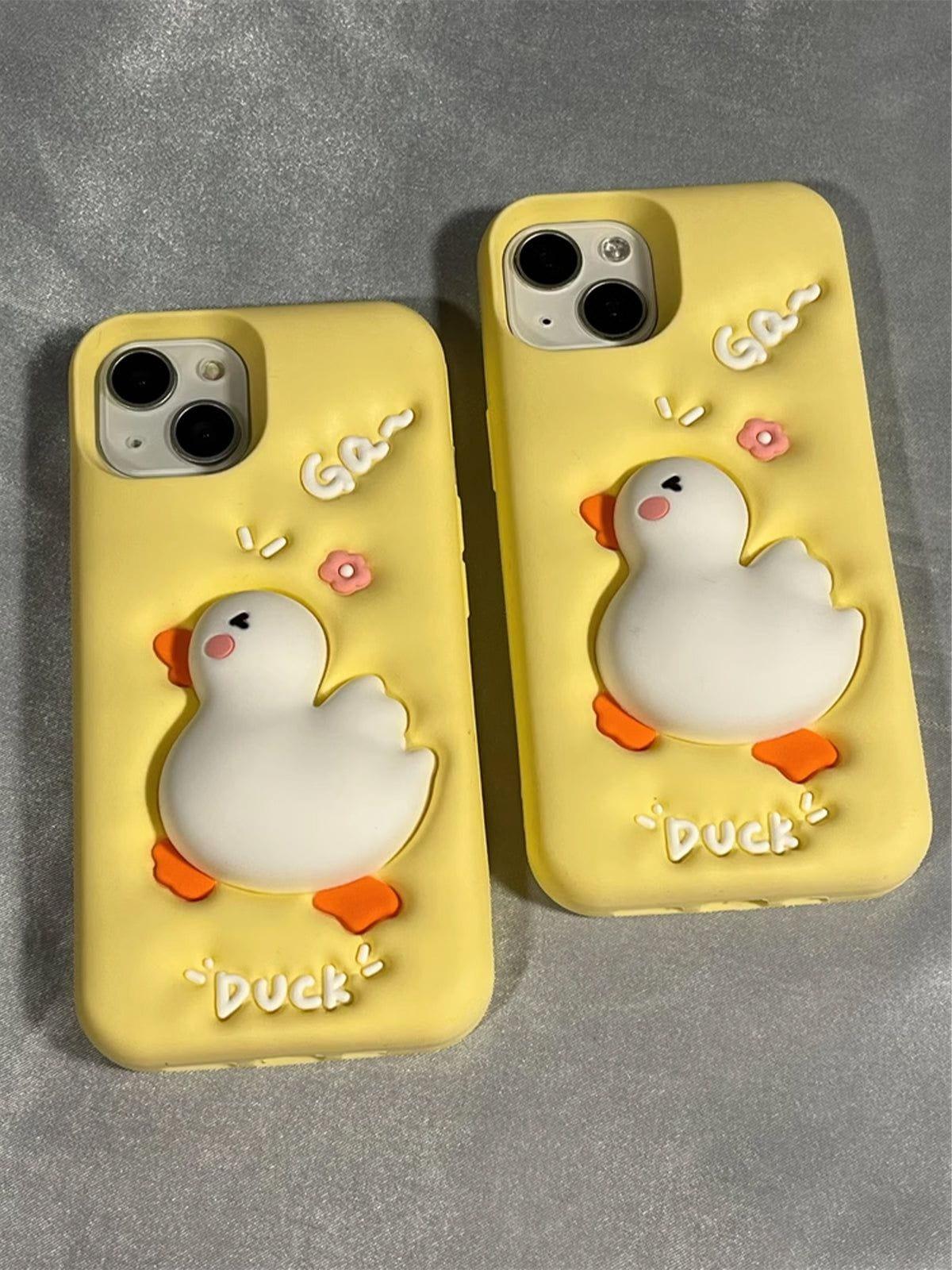 Cute 3D Duck Phone Case