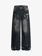 Vintage High Street RO Washed Ripped Jeans