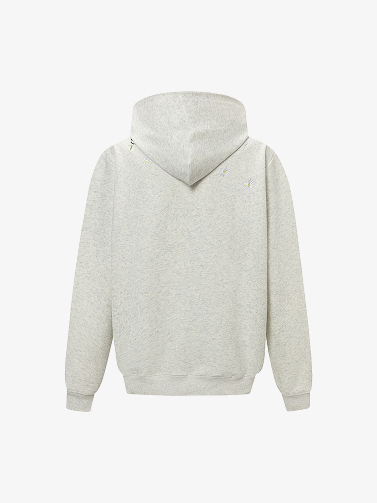 Daisy Embroidery Floral Pattern Heavyweight Hoodie