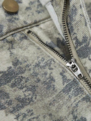 Street Camo Multi-Pocket Workwear Scimitar Pants