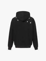 Daisy Embroidery Floral Pattern Heavyweight Hoodie
