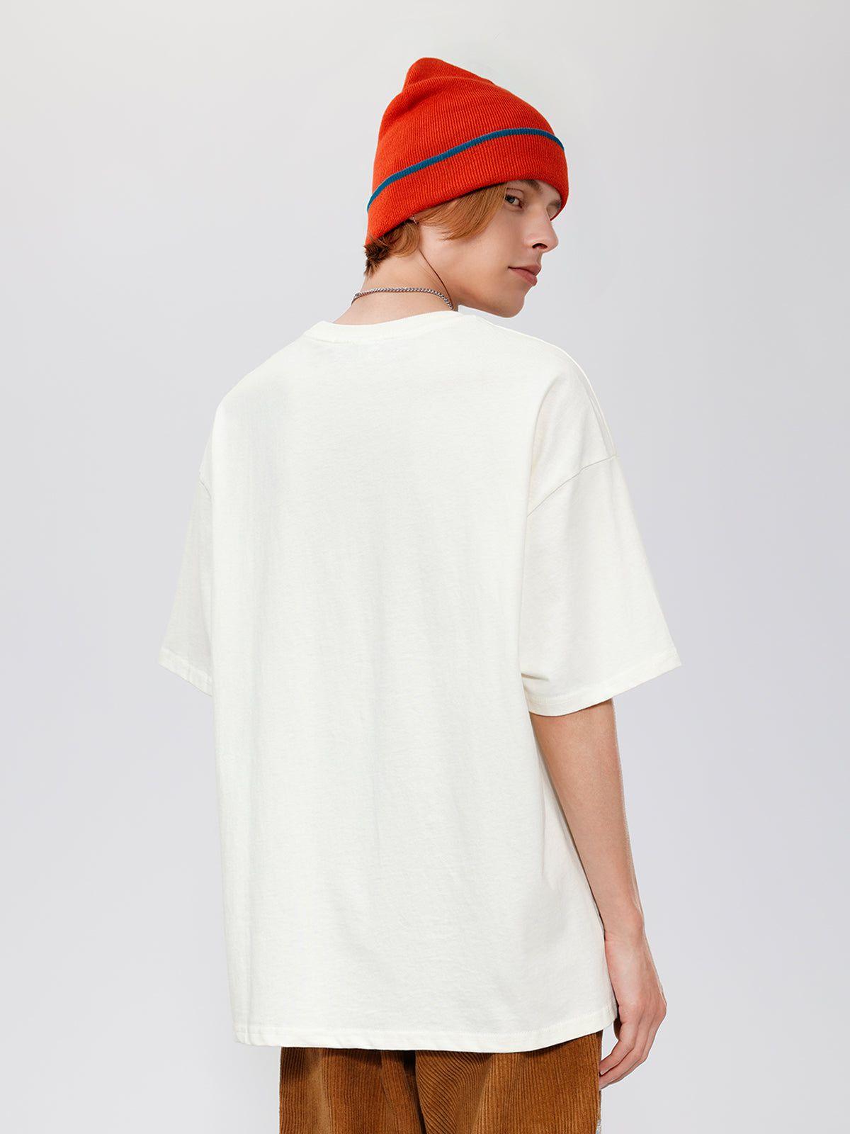 Dairy Cow Print Cotton Tee