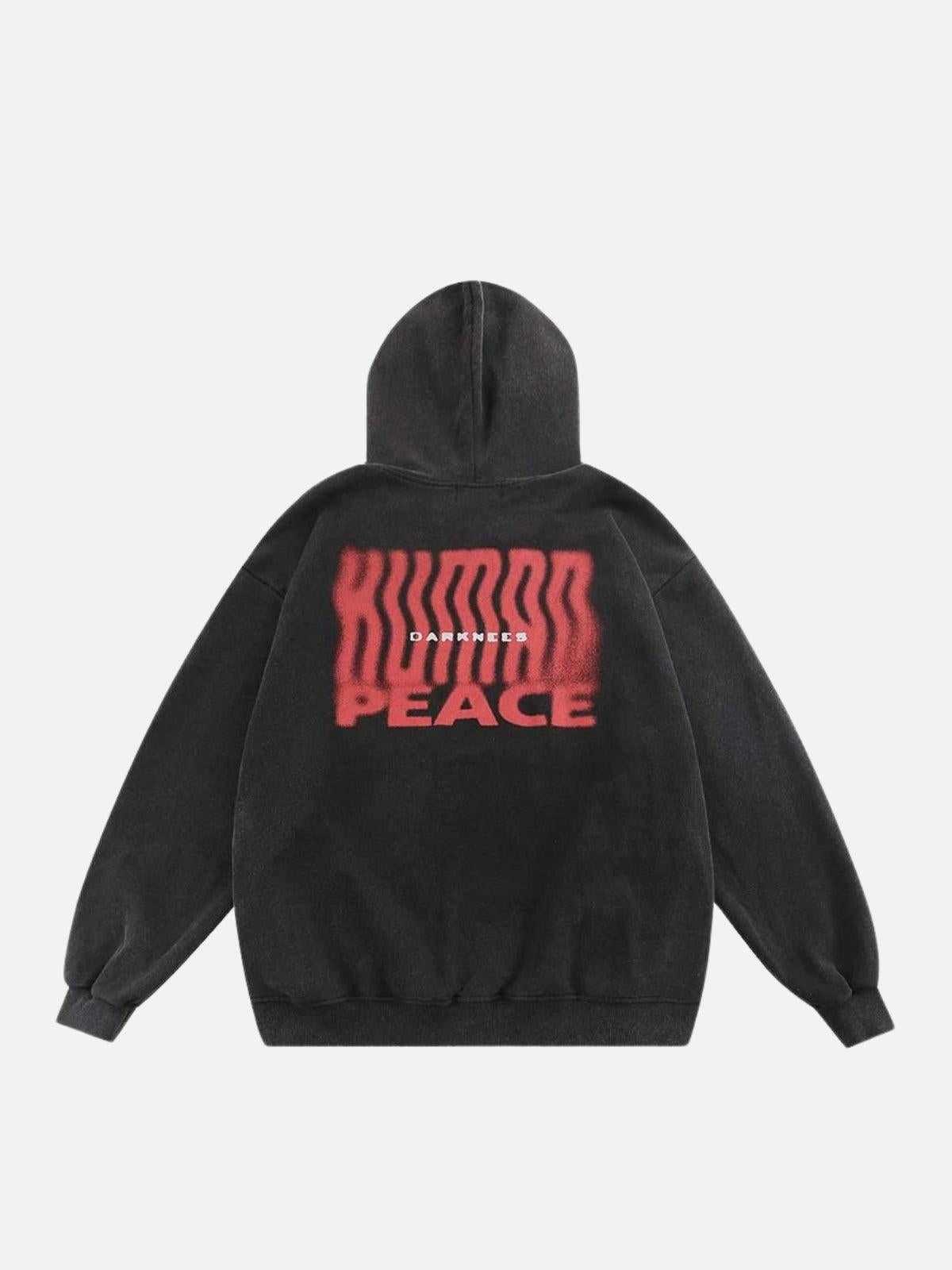 Darkness Shadow Graphic Hoodie