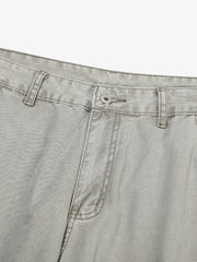 Patchwork Multi-Pocket Workwear Casual Machete Pants