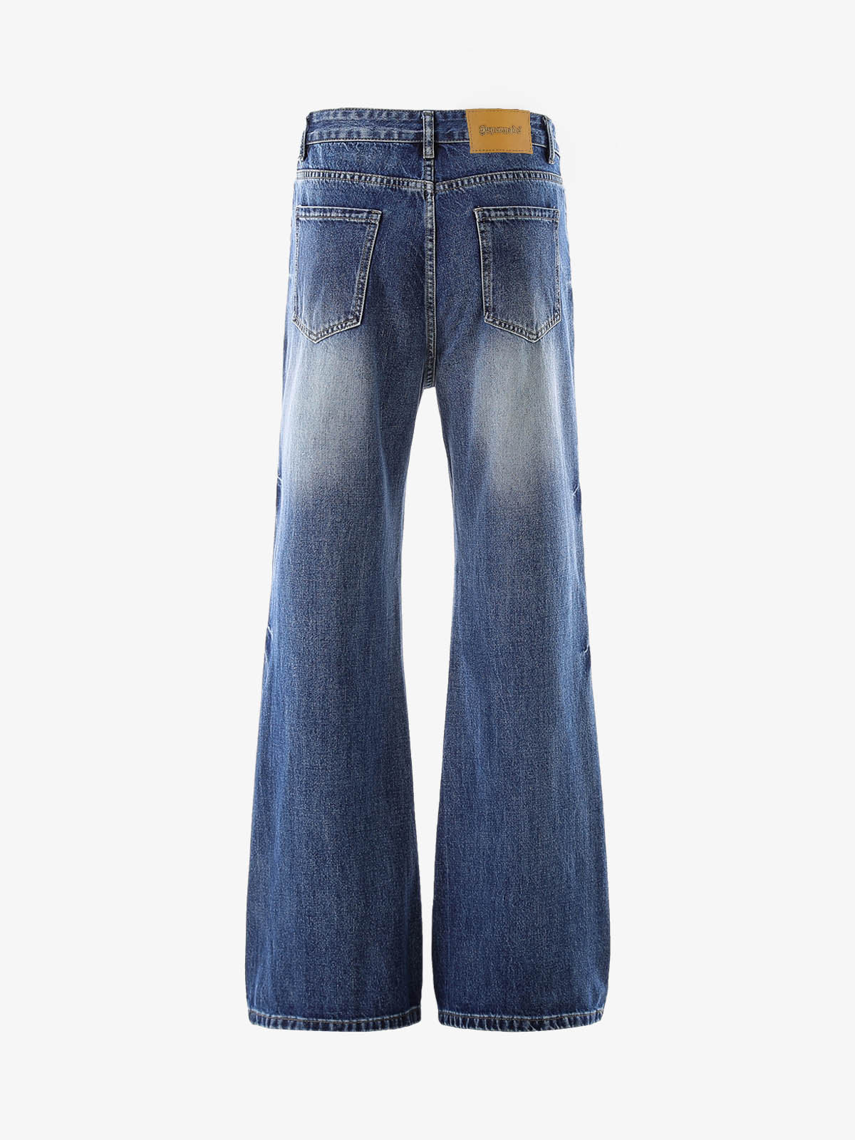 Denim Ripped Washed Distressed Jeans