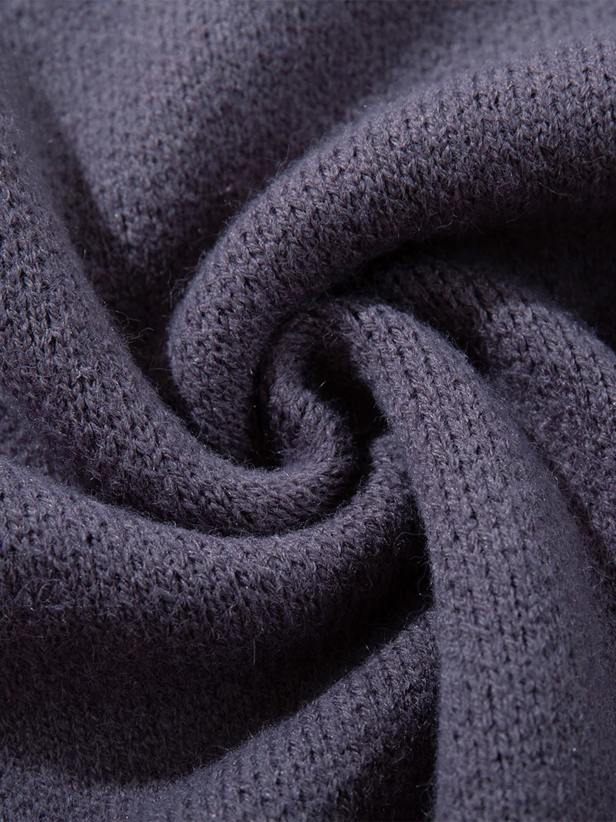 Hip-Hop Dark Skull Frayed-Edge Knit Sweater