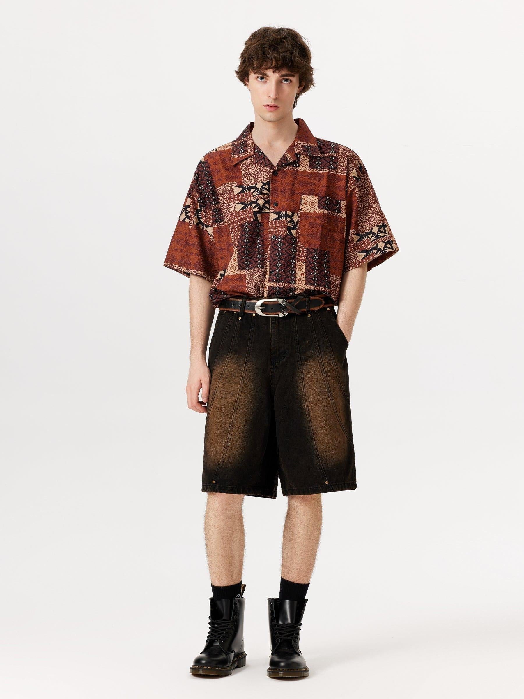Deconstructive Washed Jorts