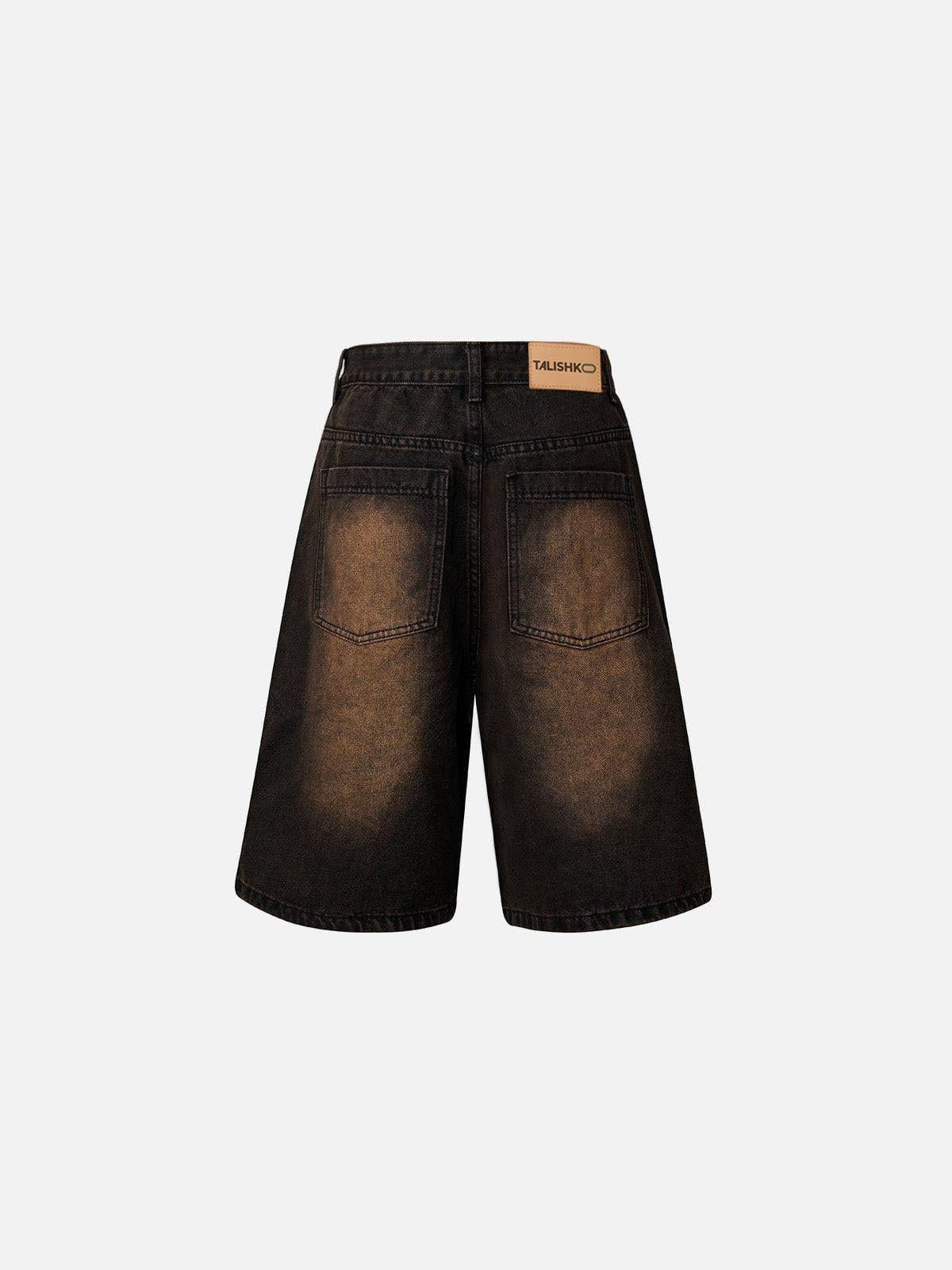 Deconstructive Washed Jorts