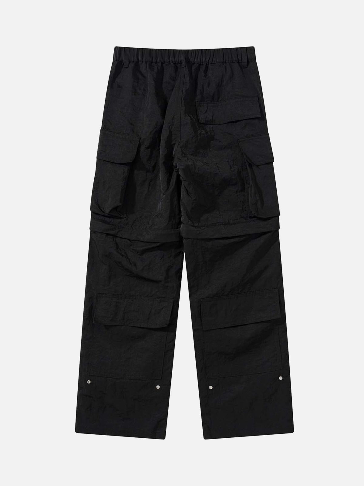 Detachable Multi-Pocket Work Pants