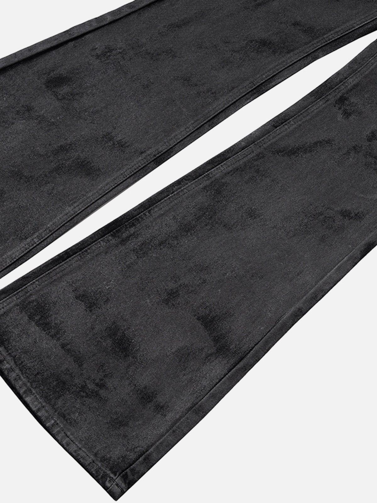 Dip-Dye Washed Jeans