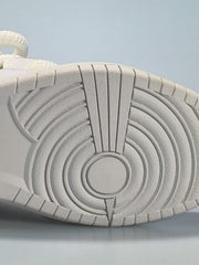 Dirty Braid Design Skateboard Bread Shoes