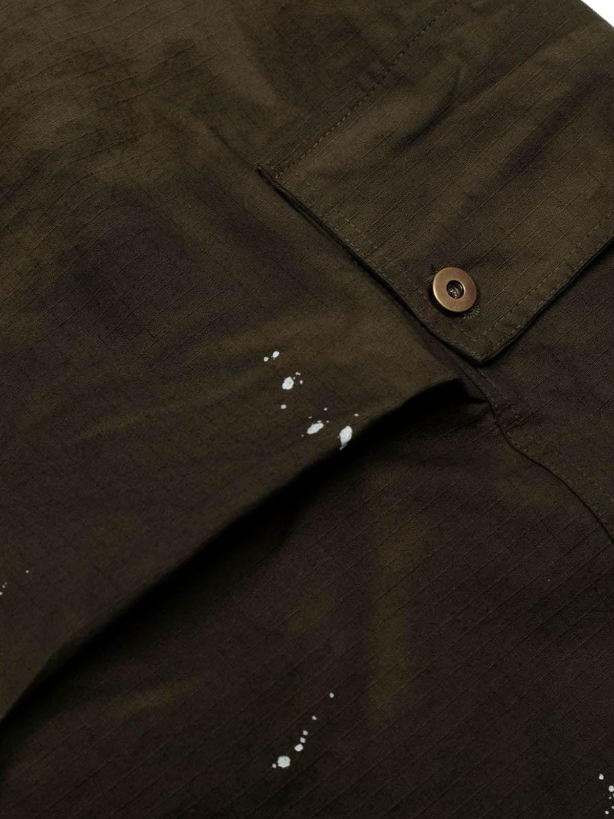 Dirty Dyed Distressed Cargo Jorts