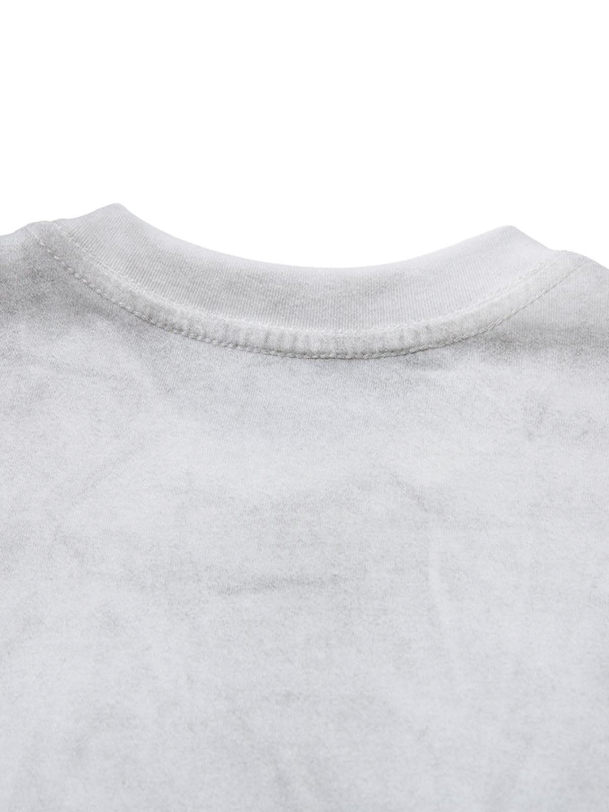 Distressed Dirty Dyed Print T-Shirt
