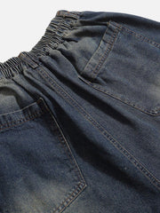 Distressed Washed Jorts