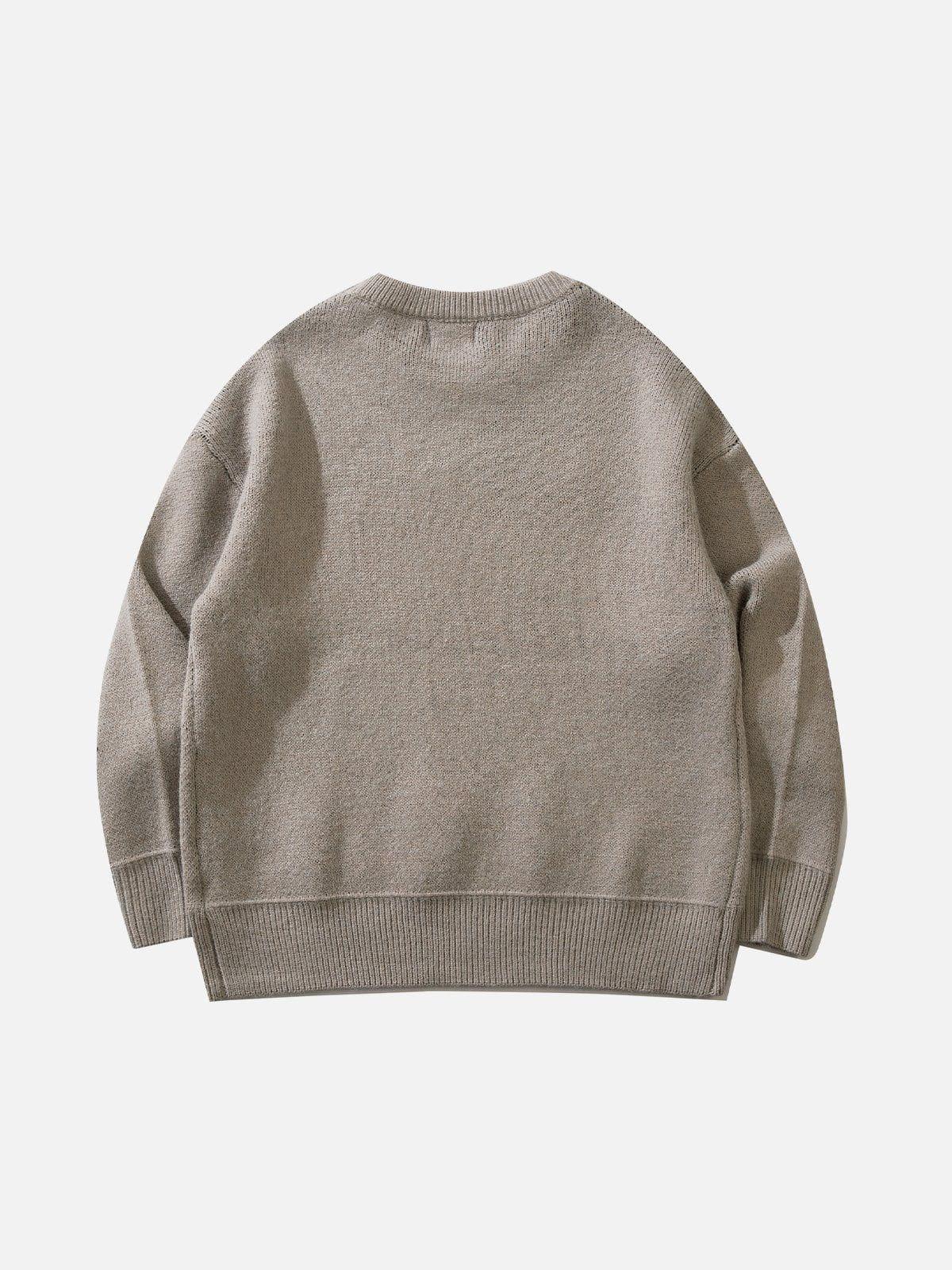 Doberman Print Sweater