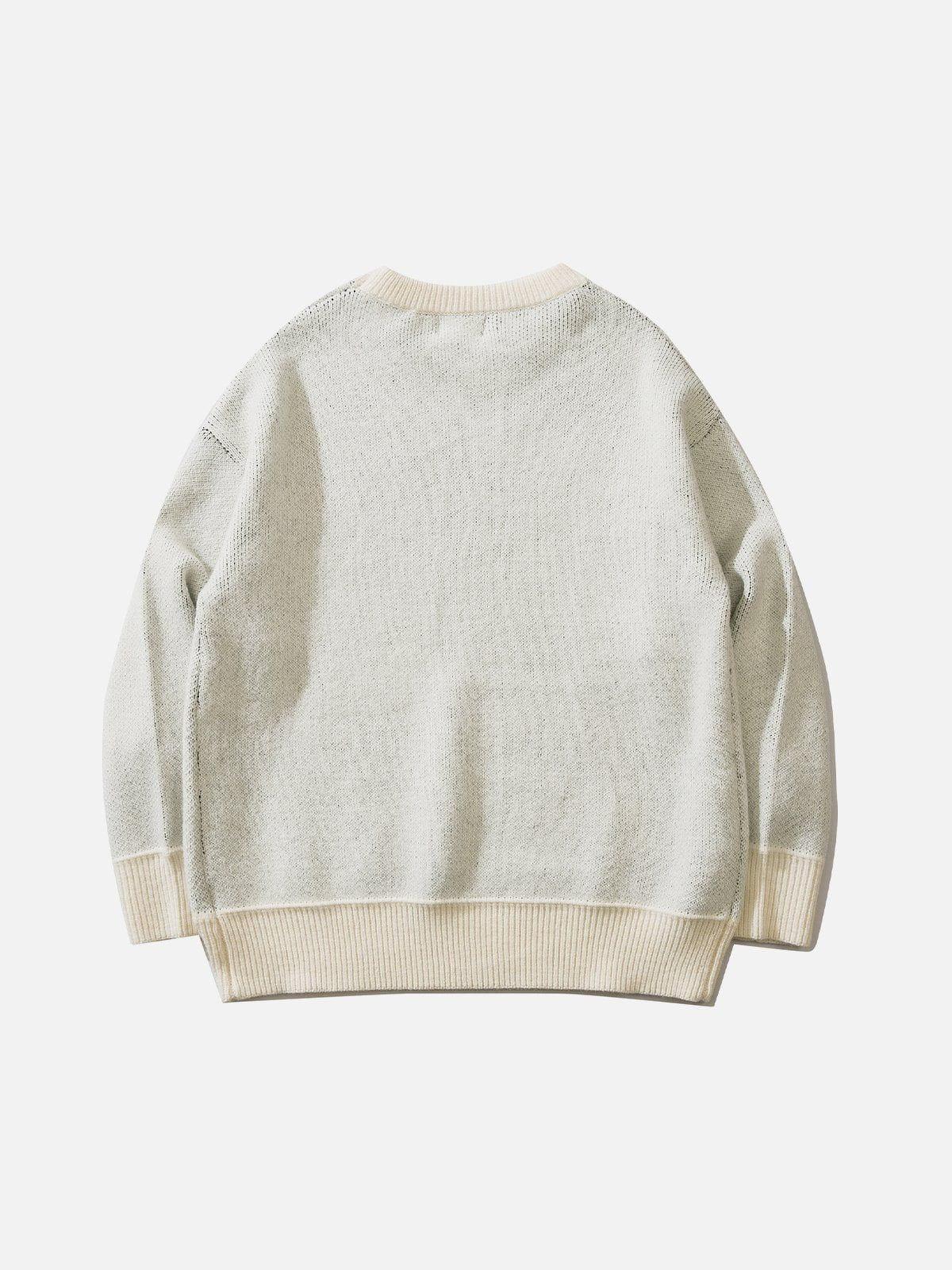 Doberman Print Sweater