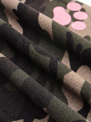 Dog Paw Print Camouflage Pants