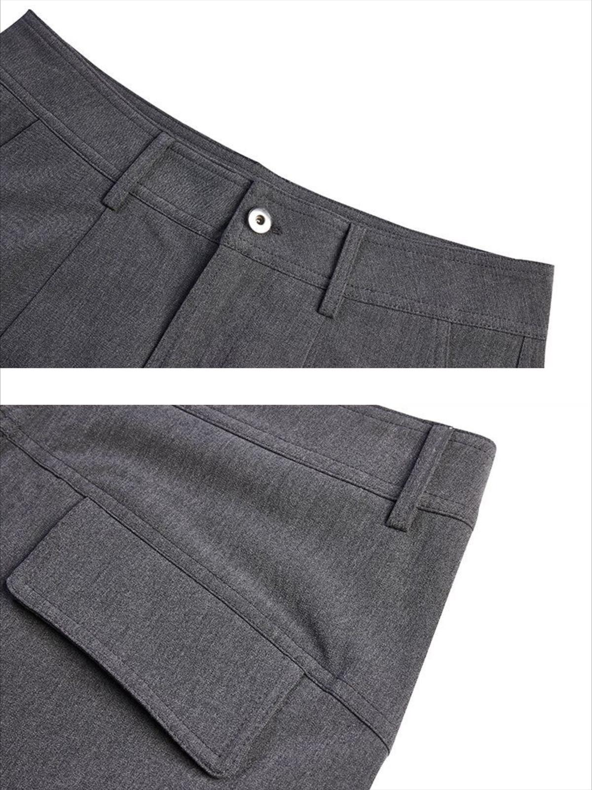 Drape Straight Pants